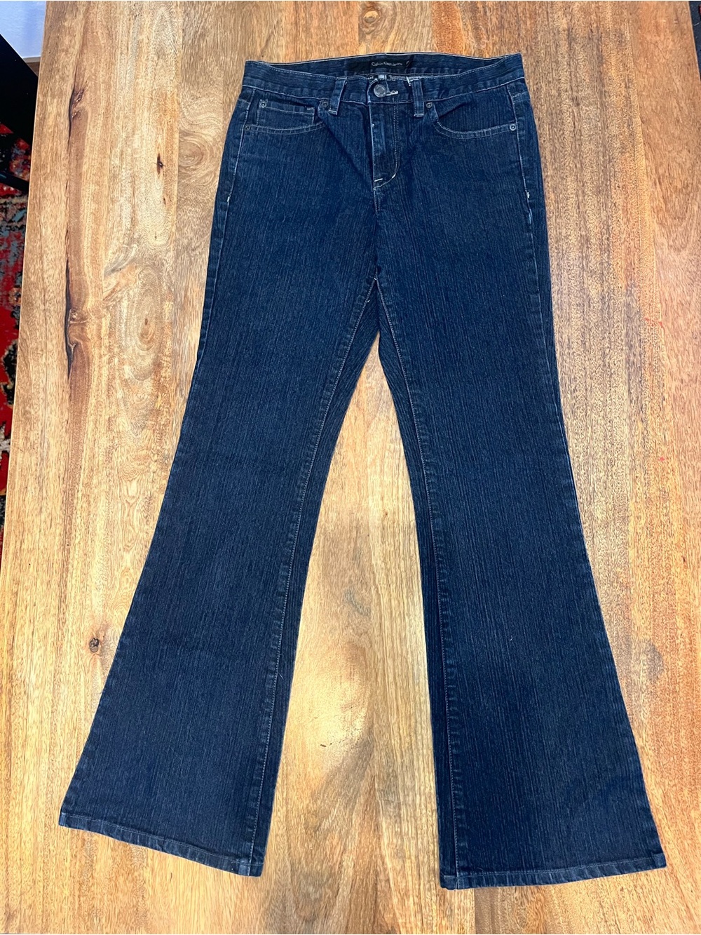 Calvin Klein Jeans Dark Blue Flare Jeans